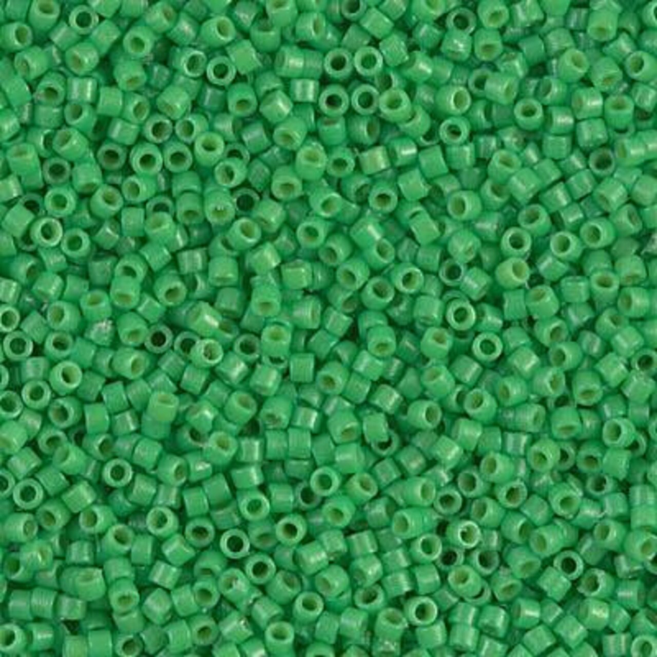 Miyuki Delica Bead 11/0, DB2126, Duracoat Opaque Fiji Green, 5 grams